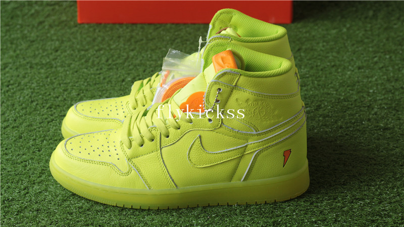 Authentic Air Jordan 1 OG High Lemon Lime Gatorade